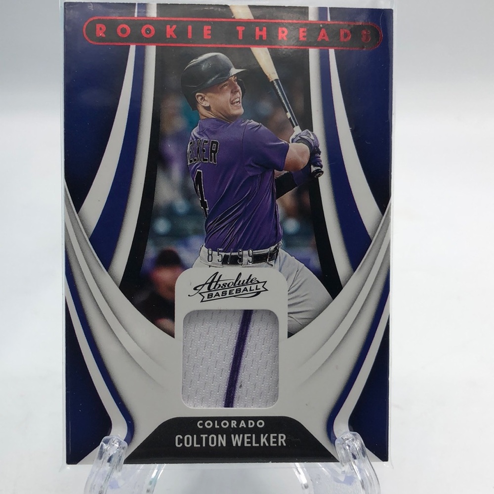 Colton Welker Game-Worn Patch